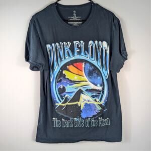 Pink Floyd L Graphic T-Shirt Unisex Dark Side of the Moon Cotton Album Tee 2022